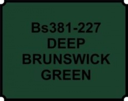 Deep Brunswick Green BS381 227 Aerosol Paint